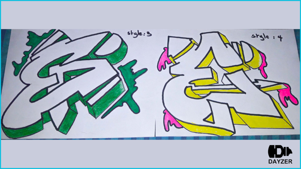 Learn how to draw graffiti letter E with this easy-to-follow guide.