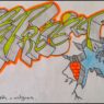 graffiti 3D sketch