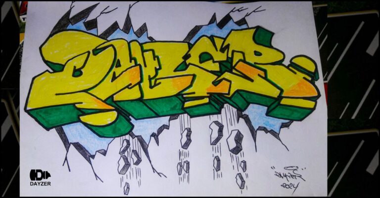 graffiti art sketch