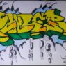 graffiti art sketch