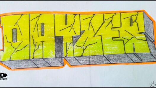 graffiti block letters