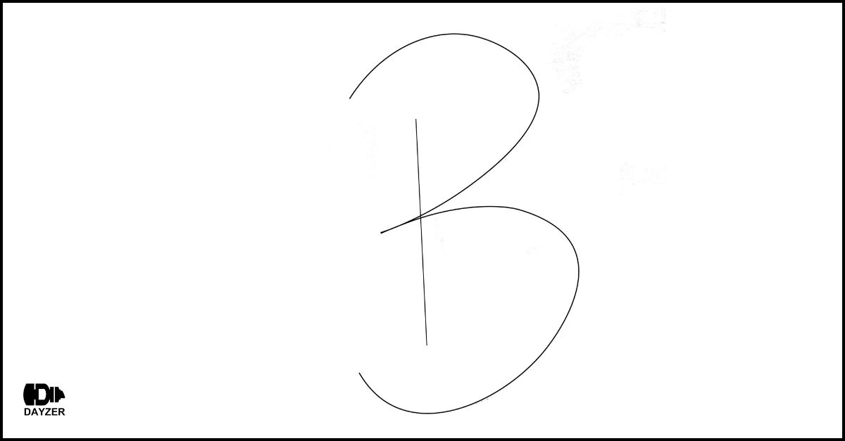 Graffiti Letter 'B' Step-by-Step Tutorial for Beginners