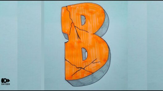 Graffiti Letter 'B' Step-by-Step Tutorial for Beginners