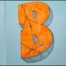 Graffiti Letter 'B' Step-by-Step Tutorial for Beginners