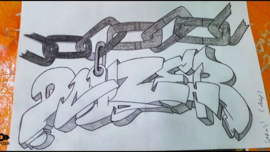 sketch graffiti style