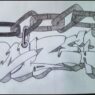 sketch graffiti style