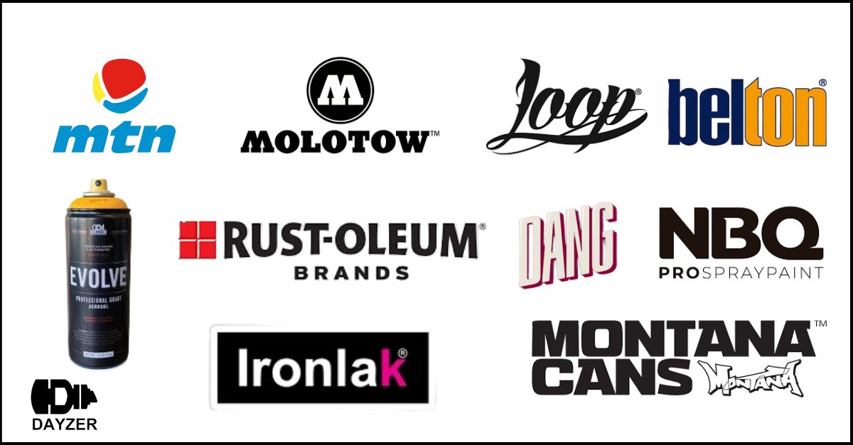 top 10 graffiti spray paint brands