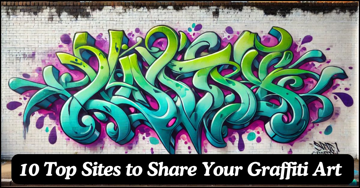 Graffiti artist creating vibrant street art with spray paint on a wall.