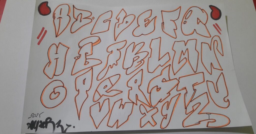 graffiti techniques and textures lettering 