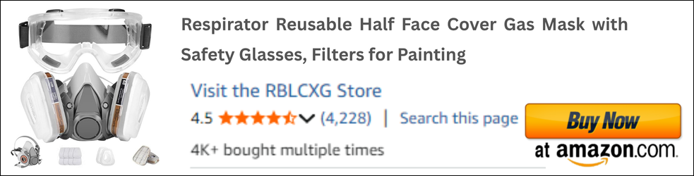 Respirator Reusable Half Face Cover