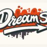Hand-drawn typography art with simple bubble letters and creative decorative elements, perfect for beginners